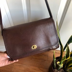 Vintage Coach Leather Bag